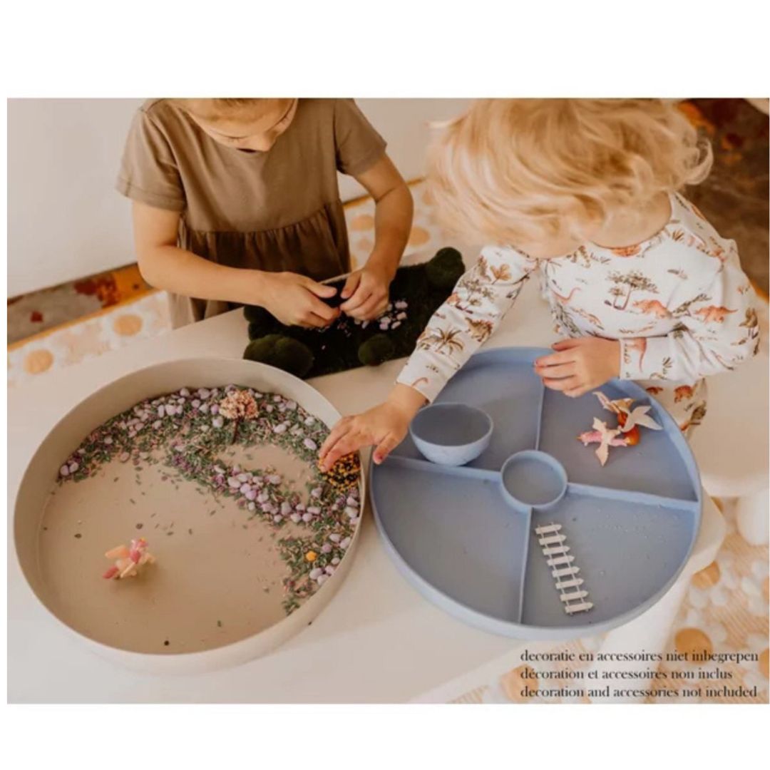 Jellystone sensorische speeltray blauw 2-in-1