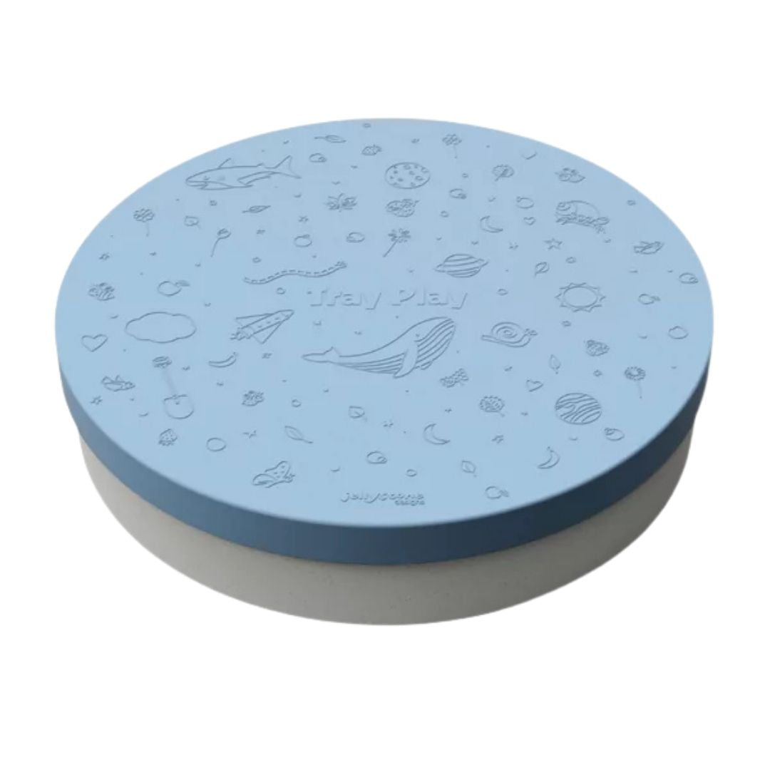 Jellystone sensorische speeltray blauw 2-in-1
