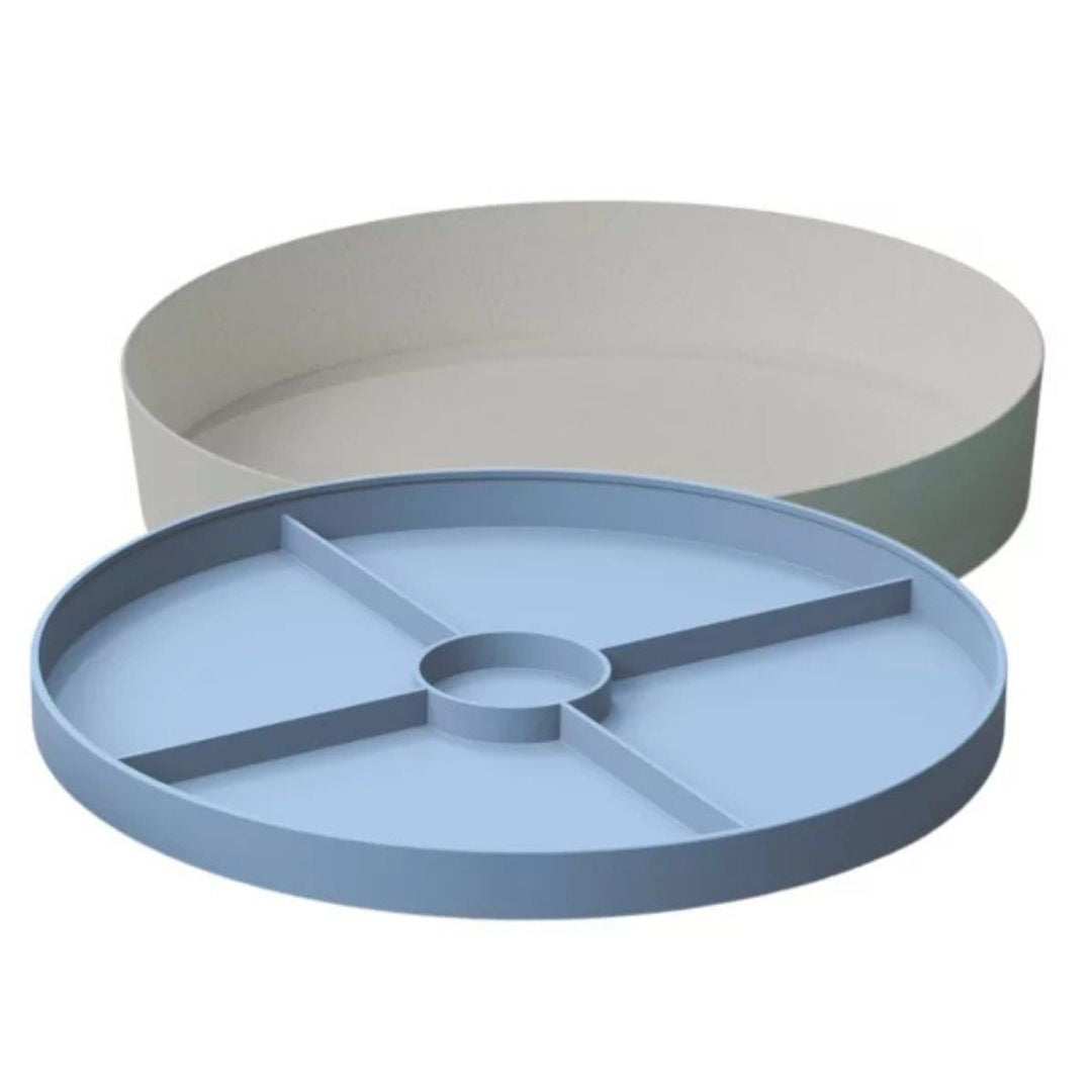 Jellystone sensorische speeltray blauw 2-in-1