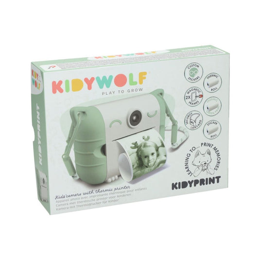 Kidywolf Kidyprint camera groen