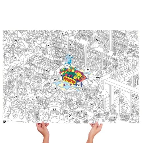 OMY coloring poster Winter