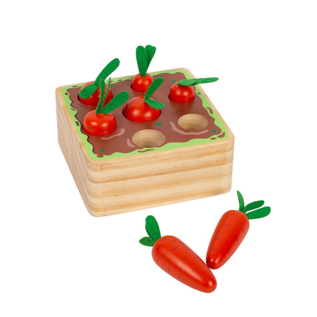 Small Foot Vormenspel houten wortels