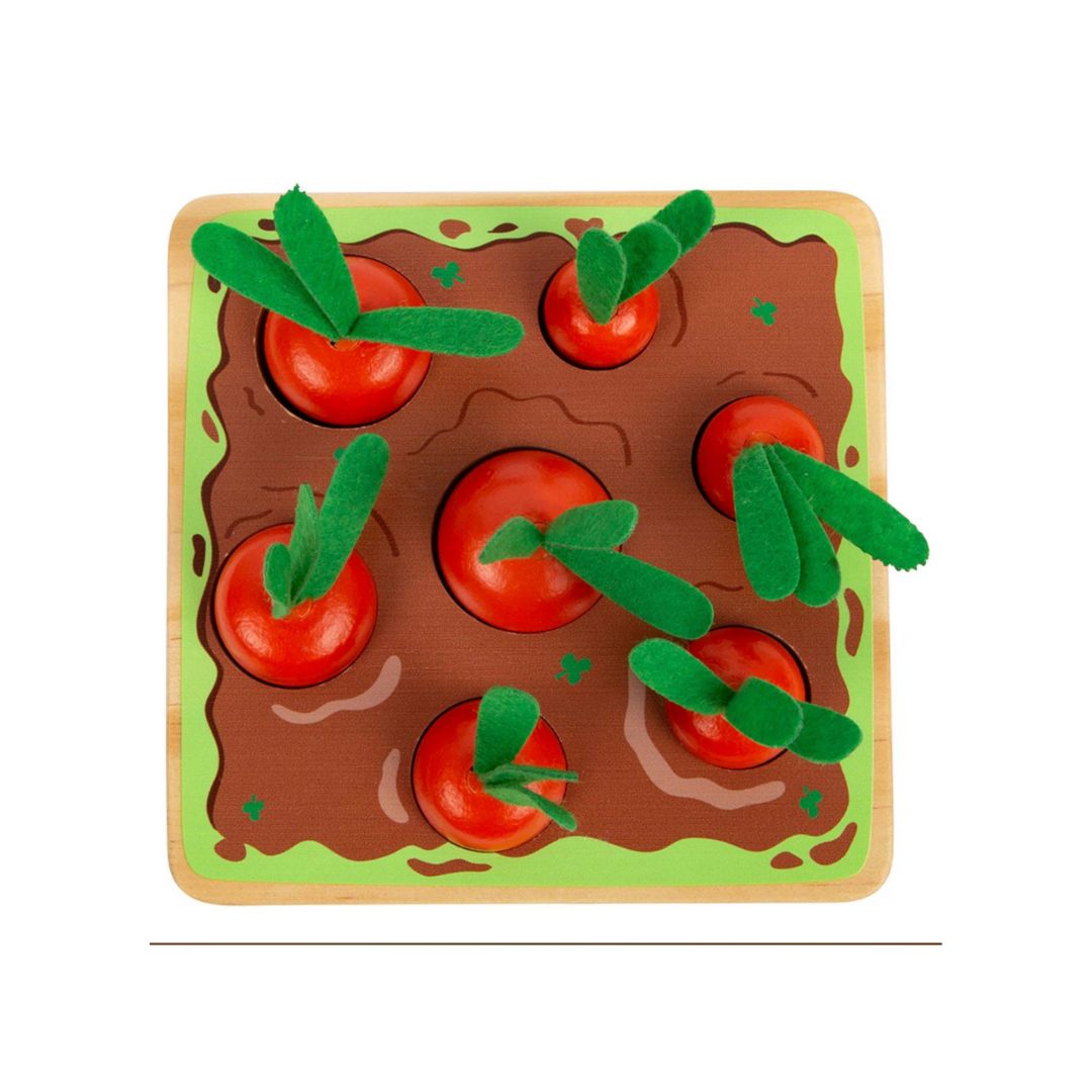 Small Foot Vormenspel houten wortels