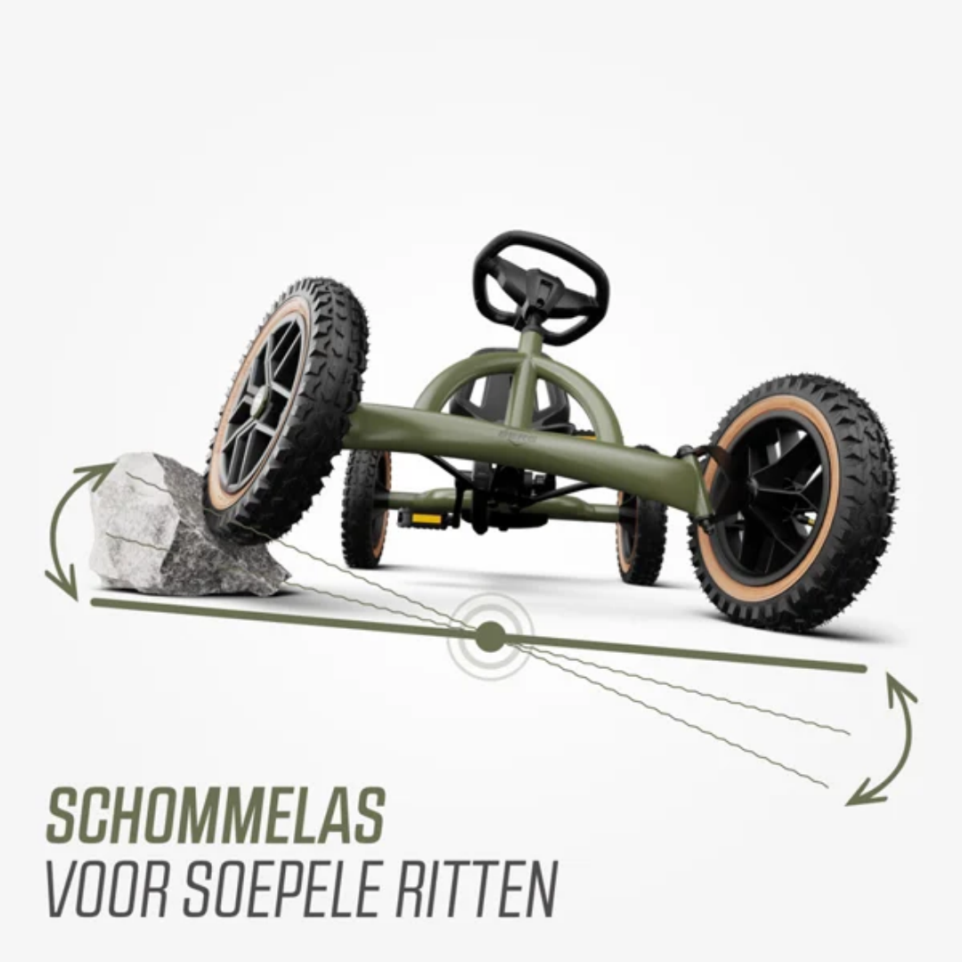 BERG Buddy Trail Green + handbrake