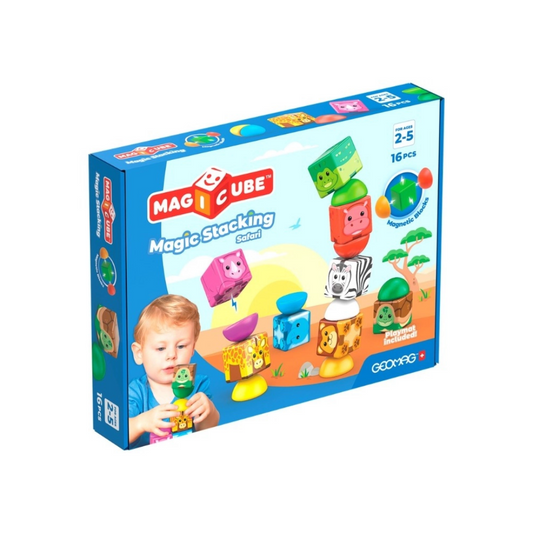 Geomag Magicube stacking Safari 16 pcs