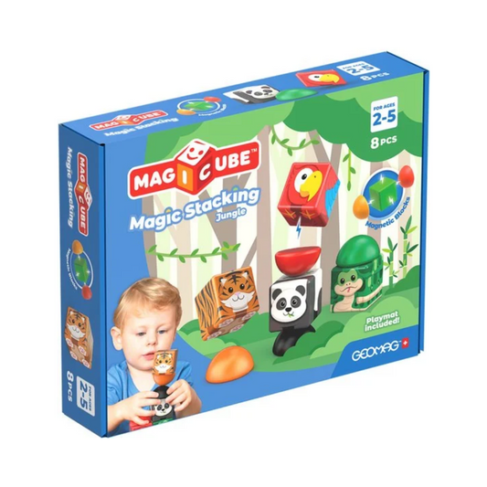 Geomag Magicube stacking Jungle 8 pcs