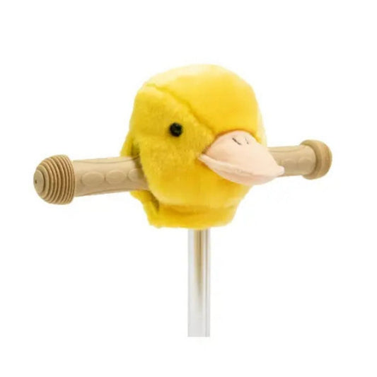 Wild and Soft Pluche Step kopje geel eendje