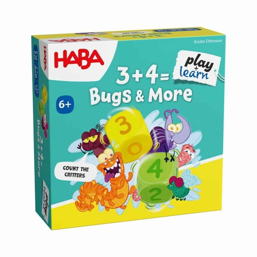 HABA 3+4= Insectes et plus