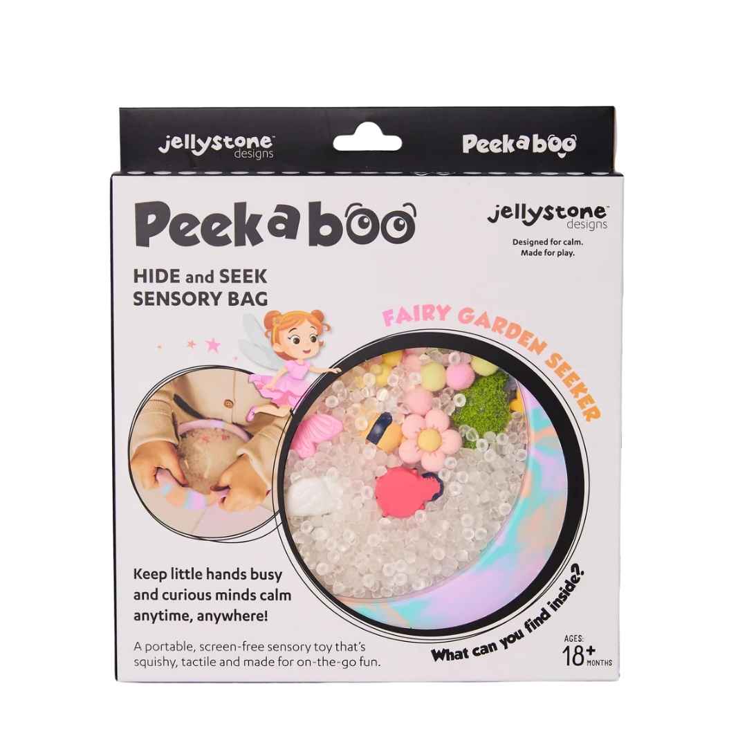 Jellystone Peekaboo Elfjes sensory bag