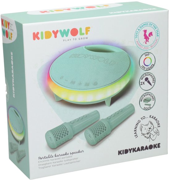 Kidywolf Kidykaraoke groen