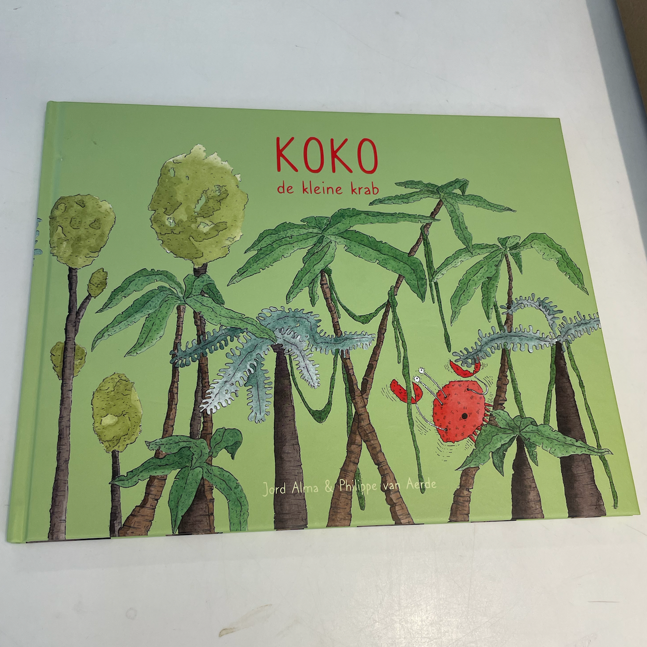 Kinderboek Koko de kleine krab