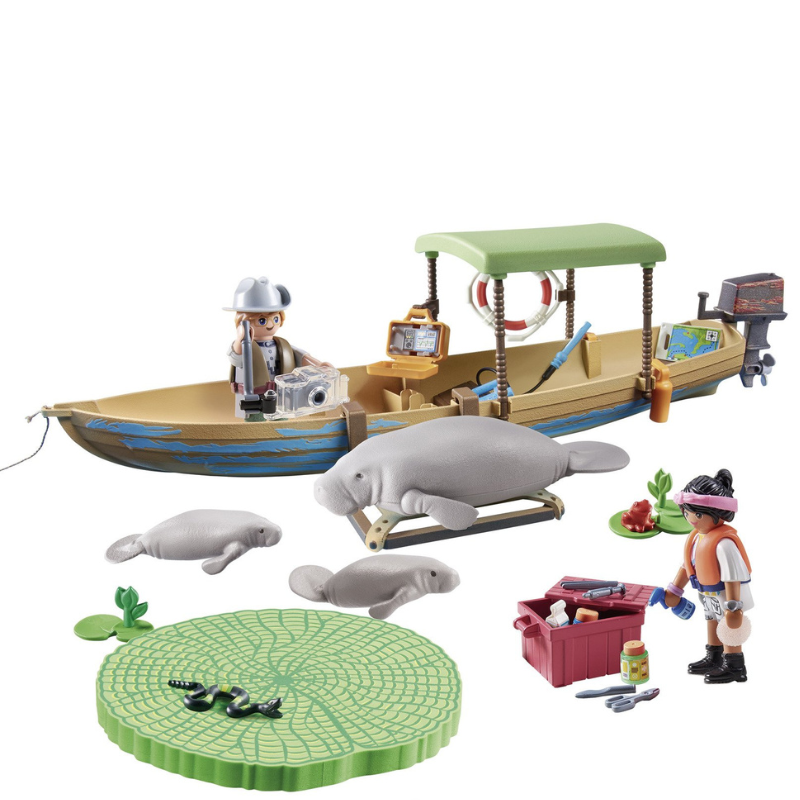Playmobil Wiltopia Boottocht naar de zeekoeien