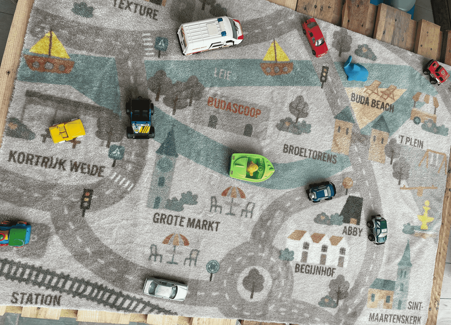 Speelmat Kortrijk