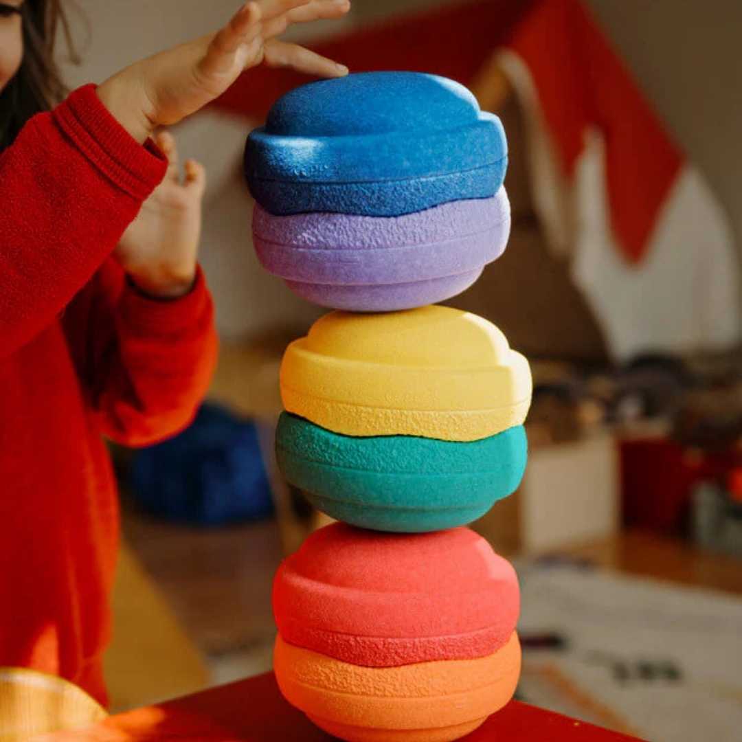 Stapelstenen Mini Rainbow Classic