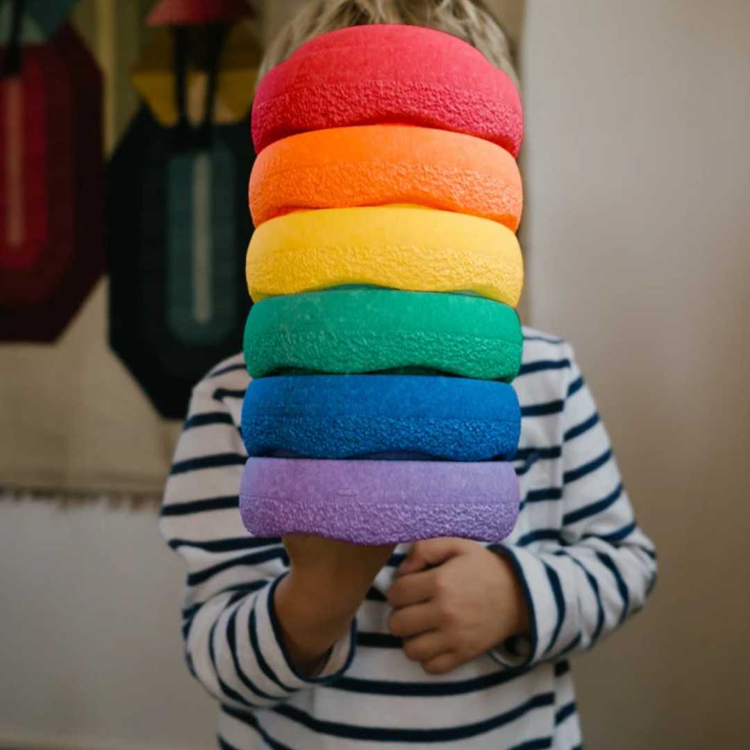 Stapelstenen Mini Rainbow Classic