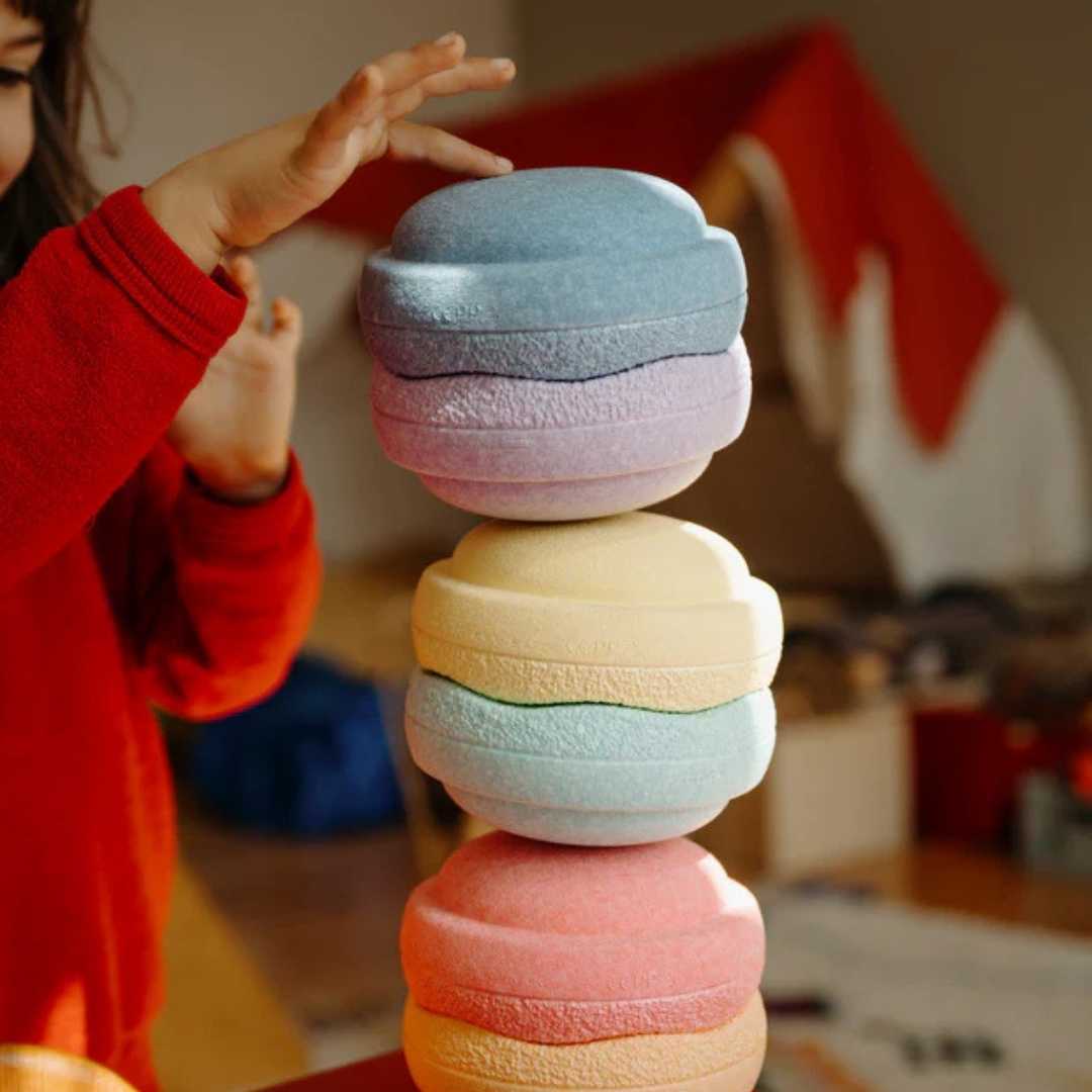 Stacking Stones Mini Rainbow Pastel