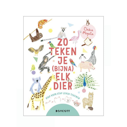 Boek 'Zo teken je bijna elk dier'