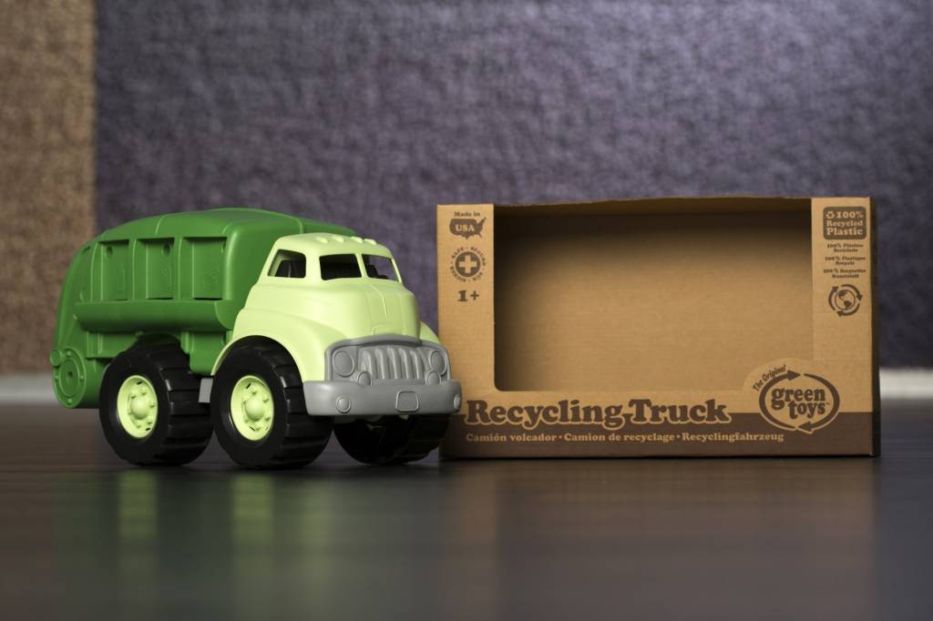 Green Toys recycling truck