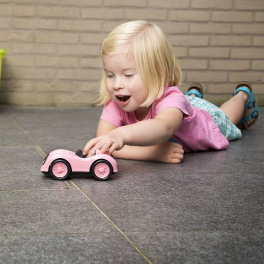 Green Toys pink race car
