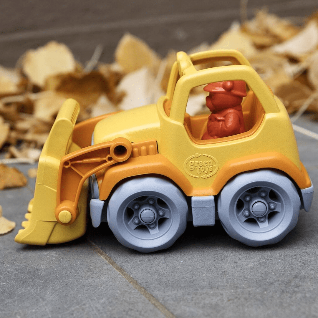 Green Toys mini bulldozer
