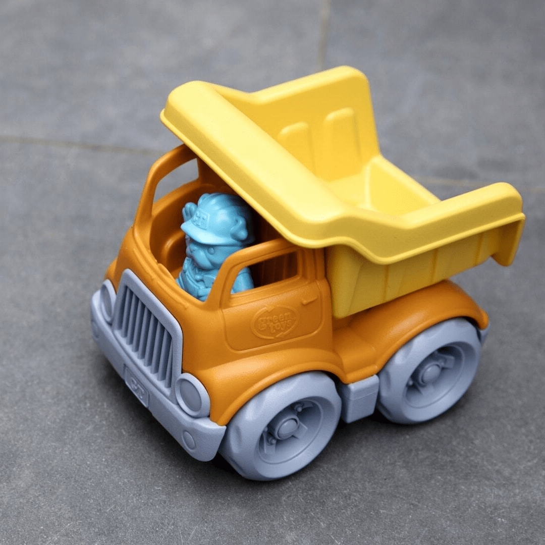 Green Toys mini kiepwagen voor de mini-ondernemer!