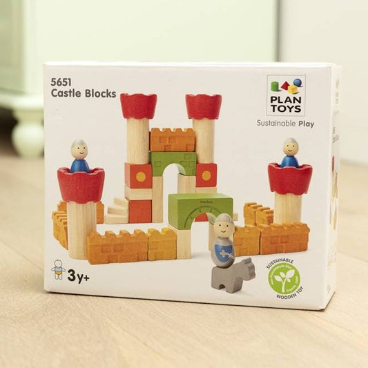 Blocs de construction du château de Plan Toys