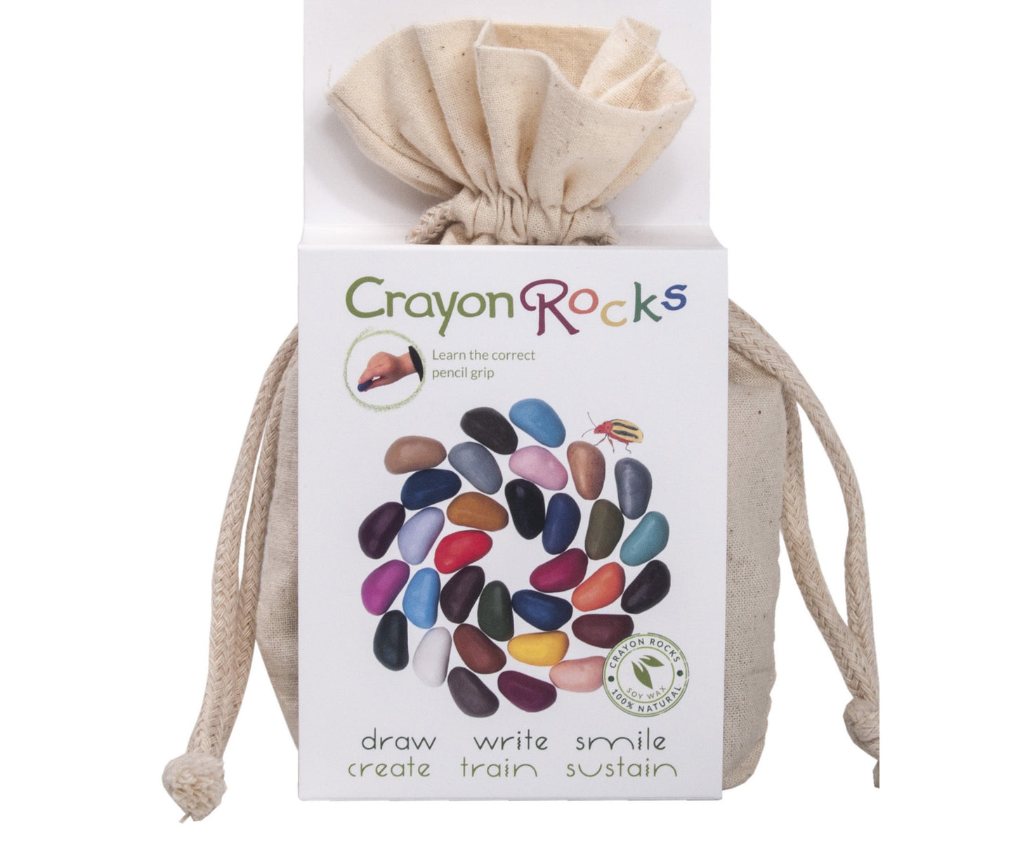 Crayon Rocks Sojawaskrijtjes (zakje met 32 kleuren)