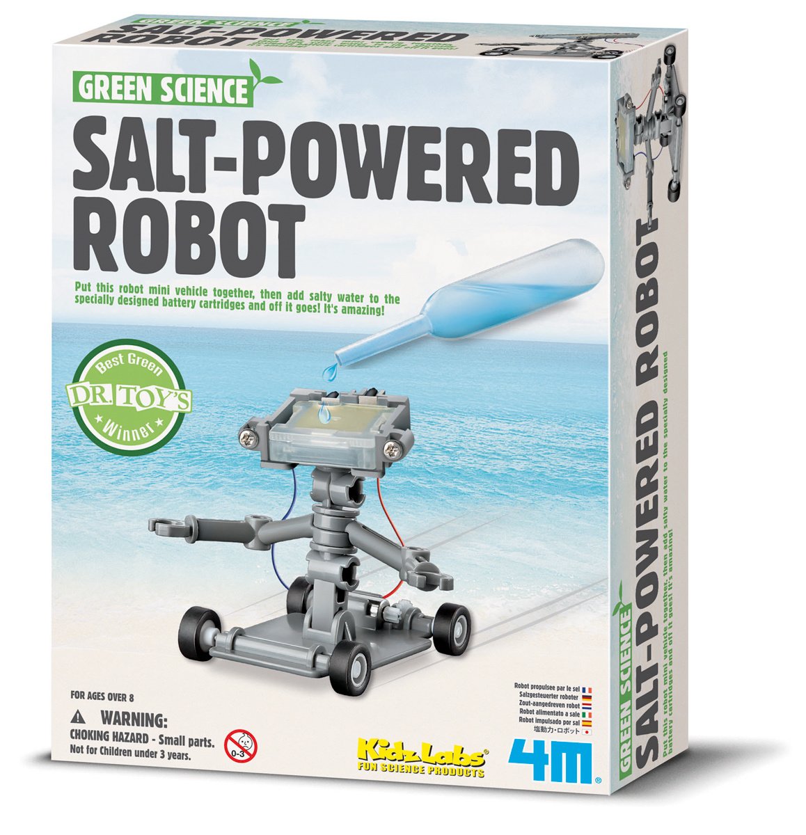 Robot op zoutwater