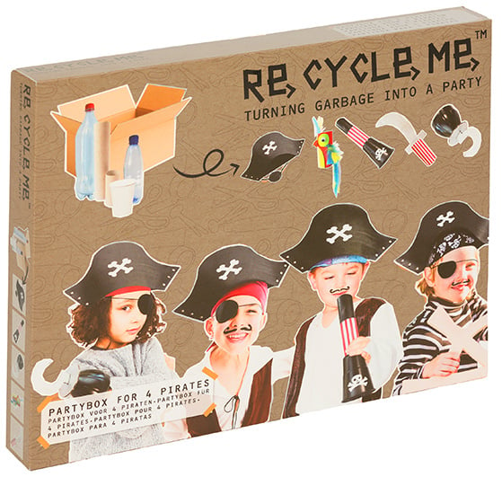 Knutselpakket piraten partybox