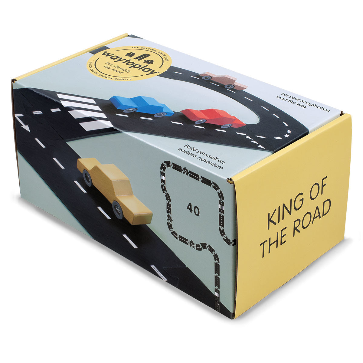 King of The Road Toy Road Set