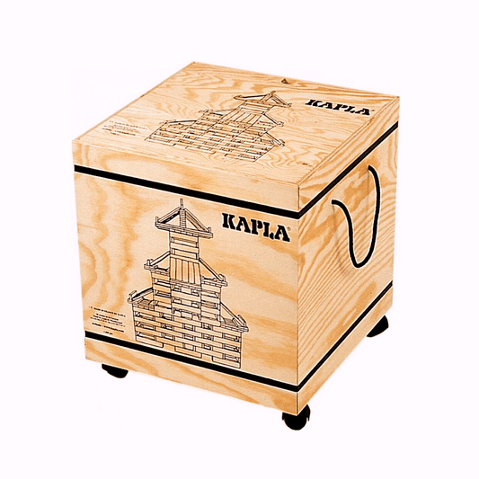 Kapla Houten box met 1000 plankjes