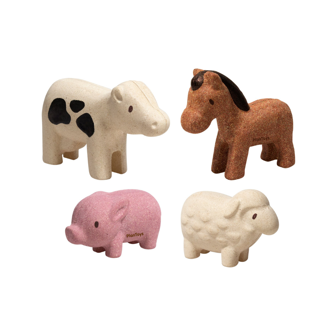 Set of farm animals(4 pieces)