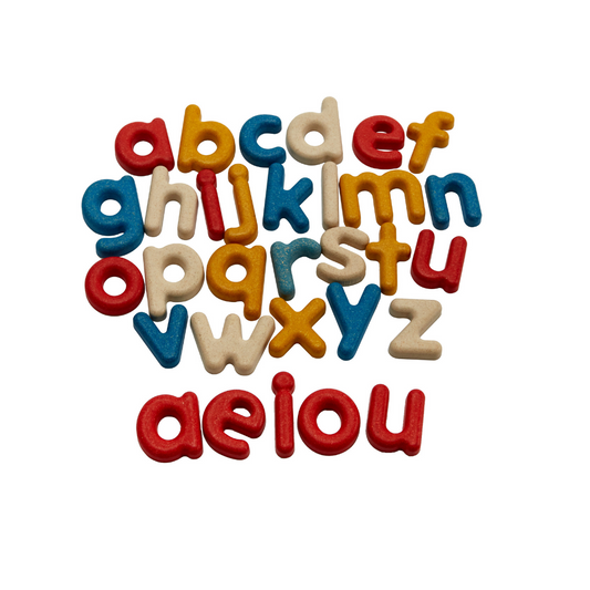 Plan Toys Alfabet kleine letters (31st)